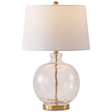 Rae 26.5" Glass/Metal LED Table Lamp