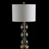 Bella 27" Glass Triple Sphere LED Table Lamp - JONATHAN Y