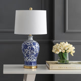 Jennifer 25.25" Ceramic/Metal LED Table Lamp Set 2