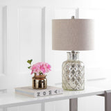 Alvord 24.5" LED Glass Table Lamp Set 2