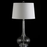 Bette 28.5" Glass Teardrop LED Table Lamp Set 2
