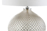 Ames 22.5" LED Glass Table Lamp - JONATHAN Y