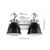 Phineas Farmhouse Bohemian Iron LED Vanity
