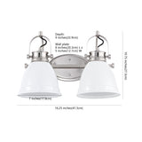 Phineas Farmhouse Bohemian Iron LED Vanity
