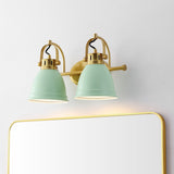 Phineas Farmhouse Bohemian Iron LED Vanity - JONATHAN Y