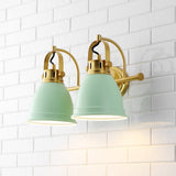 Phineas Farmhouse Bohemian Iron LED Vanity - JONATHAN Y