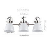 Phineas Farmhouse Bohemian Iron LED Vanity