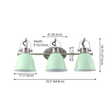 Phineas Farmhouse Bohemian Iron LED Vanity - JONATHAN Y