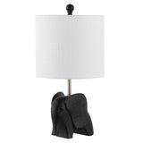 Koda Eclectic Southwestern Resin/Iron Elephant LED Kids Table Lamp