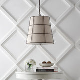 Silas Rustic Farmhouse LED Flush Mount - JONATHAN Y