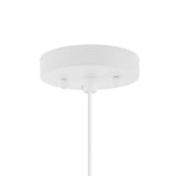 Sofia 17.5" Farmhouse Coastal Rattan 180" Cord Plug-In or Hardwired LED Pendant - JONATHAN Y