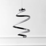 Whirl Modern Minimalist Aluminum/Iron Abstract Integrated LED Pendant