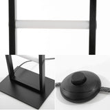 Ivan 59.3" Minimalist Modern Iron Ladder Dimmable Integrated LED Floor Lamp - JONATHAN Y