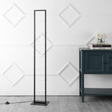 Ivan 59.3" Minimalist Modern Iron Ladder Dimmable Integrated LED Floor Lamp - JONATHAN Y