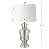 Olivia 26.5" Glass LED Table Lamp - JONATHAN Y