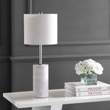 Aksel 25.5" Marble LED Table Lamp - JONATHAN Y