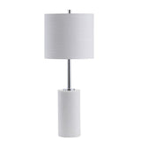 Aksel 25.5" Marble LED Table Lamp - JONATHAN Y