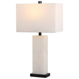 Tiggie 27" Alabaster LED Table Lamp