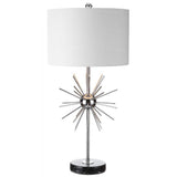 Aria 31.5" Metal/Marble LED Table Lamp - JONATHAN Y