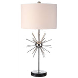 Aria 31.5" Metal/Marble LED Table Lamp - JONATHAN Y
