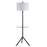 Hall 62" Metal LED End Table Floor Lamp - JONATHAN Y
