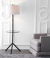 Hall 62" Metal LED End Table Floor Lamp - JONATHAN Y