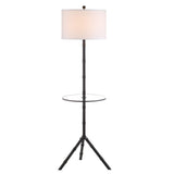Hall 62" Metal LED End Table Floor Lamp - JONATHAN Y