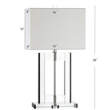 Parish 26" Crystal LED Table Lamp - JONATHAN Y