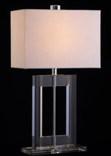 Parish 26" Crystal LED Table Lamp - JONATHAN Y