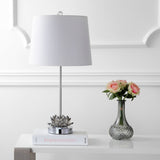 Amelia Lotus 25" Crystal LED Table Lamp - JONATHAN Y
