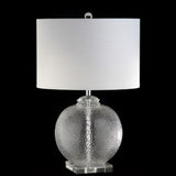 Avery 24" Glass / Crystal LED Table Lamp - JONATHAN Y