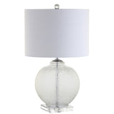 Avery 24" Glass / Crystal LED Table Lamp - JONATHAN Y