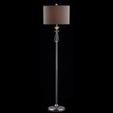 Layla 59.5" Crystal / Metal LED Floor Lamp - JONATHAN Y