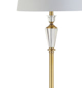 Harper 61" Crystal / Metal LED Floor Lamp - JONATHAN Y