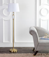 Harper 61" Crystal / Metal LED Floor Lamp - JONATHAN Y