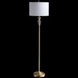 Evelyn 60" Crystal / Metal LED Floor Lamp