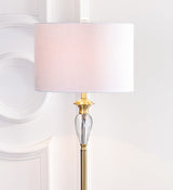 Evelyn 60" Crystal / Metal LED Floor Lamp