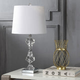 Chloe 26" Crystal LED Table Lamp - JONATHAN Y