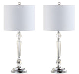 Victoria 27" Crystal LED Table Lamp - JONATHAN Y