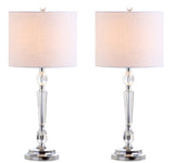 Victoria 27" Crystal LED Table Lamp - JONATHAN Y