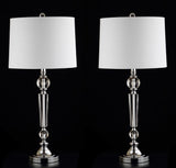 Emma 29.5" Crystal LED Table Lamp Set 2
