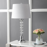 Kinsley 28" Crystal LED Table Lamp - JONATHAN Y