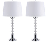 Kinsley 28" Crystal LED Table Lamp - JONATHAN Y