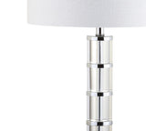 Hailey 26" Crystal LED Table Lamp - JONATHAN Y