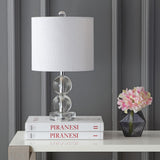 Brooklyn 17.5" Crystal LED Table Lamp - JONATHAN Y
