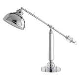 Giselle 22" Metal and Crystal LED Task Lamp - JONATHAN Y