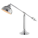 Giselle 22" Metal and Crystal LED Task Lamp - JONATHAN Y