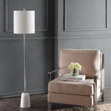 Lincoln 62.5" Marble/Metal LED Floor Lamp - JONATHAN Y