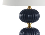 Carter 29.7" Glass LED Table Lamp - JONATHAN Y