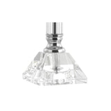 Dana 19.5" Crystal Column/Metal LED Table Lamp - JONATHAN Y